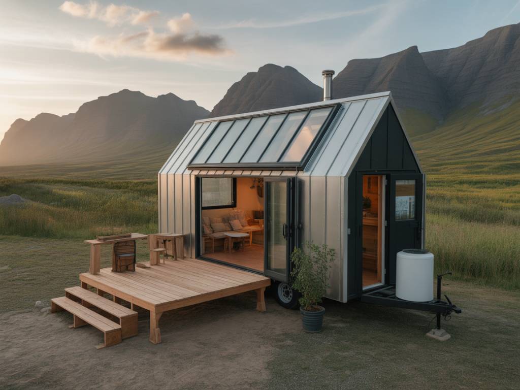 Installer une serre bioclimatique adossée à une tiny house : autonomie alimentaire et confort thermique