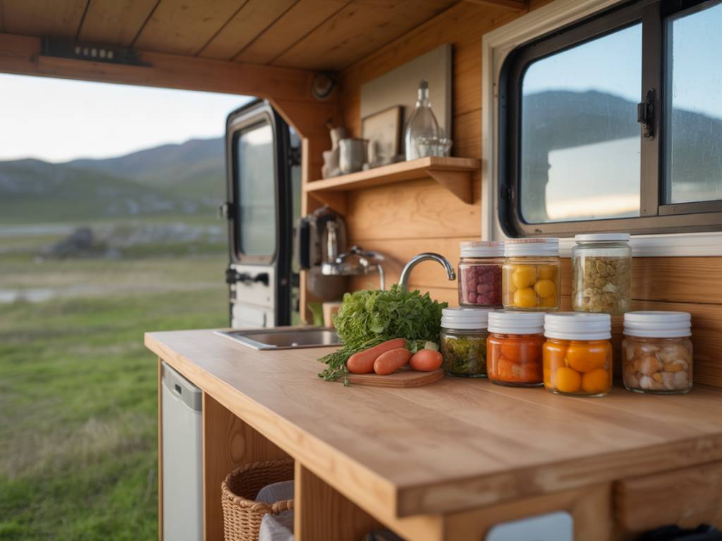 Créer un système de conservation des aliments sans électricité en tiny house pour une autonomie maximale