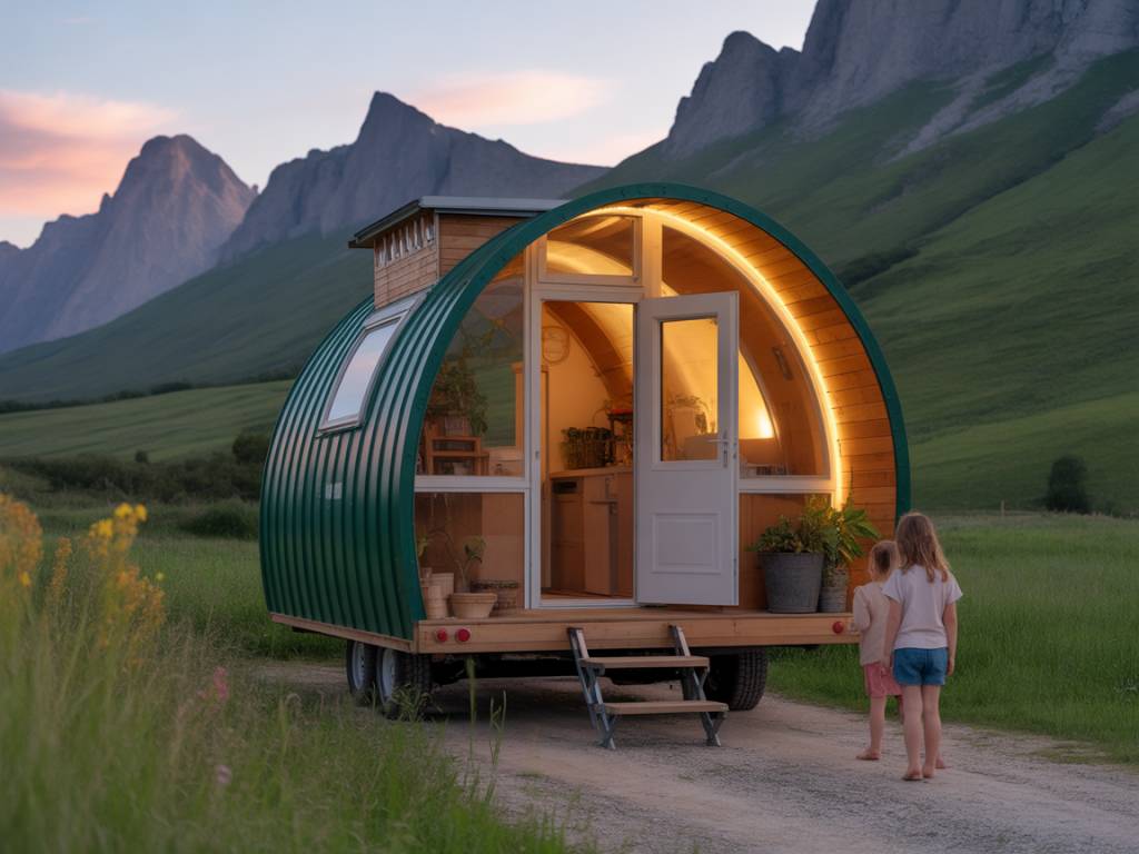 Vivre en tiny house à l’année avec des enfants : organisation, autonomie et confort au quotidien