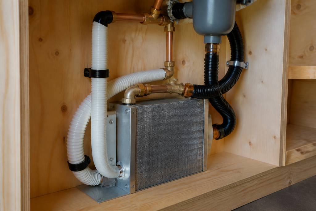 Installer un système de récupération de chaleur sur eaux grises en tiny house : une solution simple pour gagner en autonomie énergétique