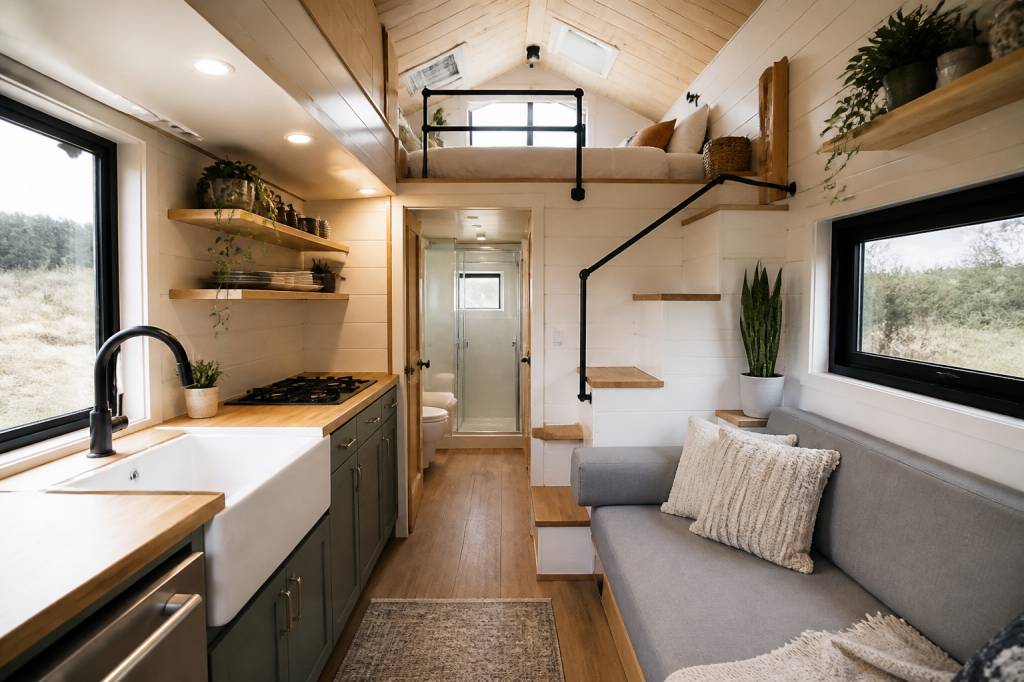 Tiny house photos intérieur : idées d’aménagement et d’optimisation de l’espace