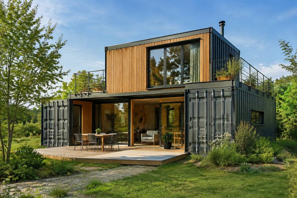 Container architecture : principes et idées pour concevoir un habitat durable