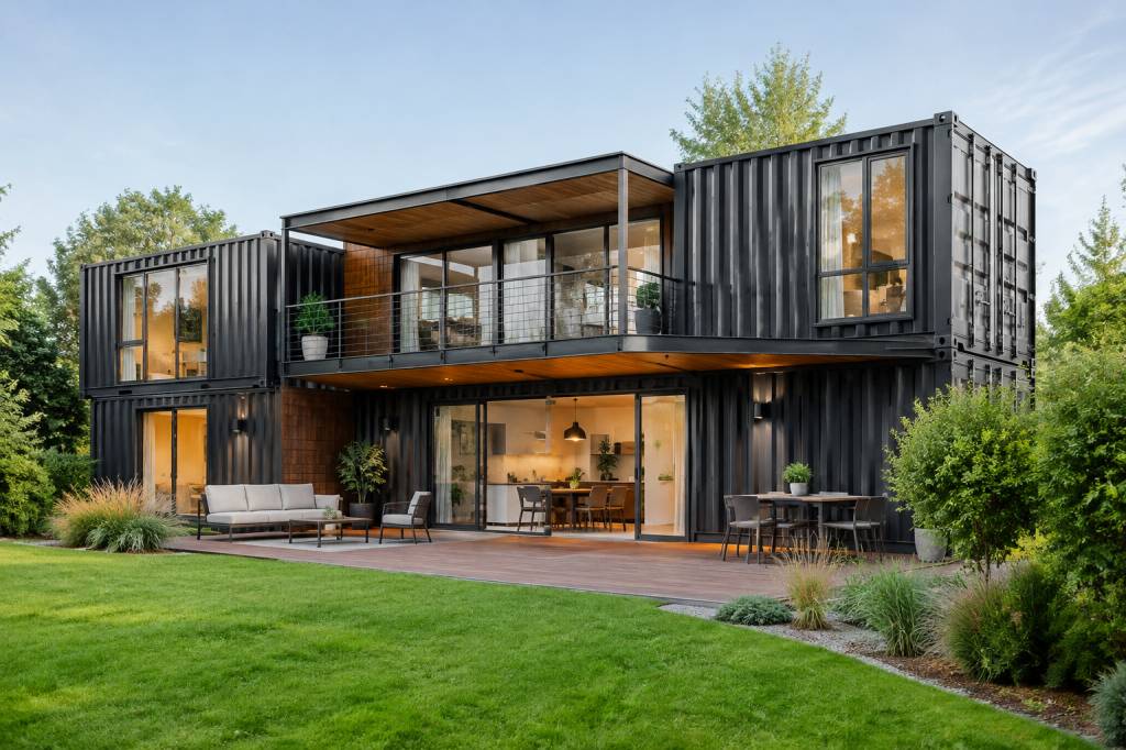 Plan maison container 4 chambres : idées d’aménagement et conseils pour votre projet